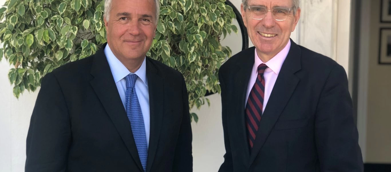 Πραγματοποιήθηκε η Συνάντηση Μ.Βορίδη με τον Αμερικανό Πρεσβή (φώτο)